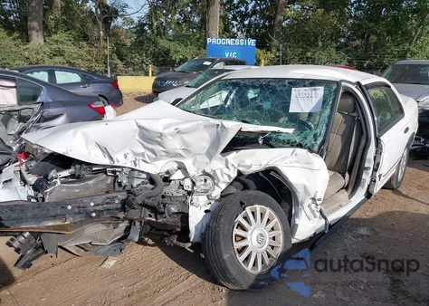 2010 Mercury Grand Marquis Ls (Fleet Only) из США, поврежденный, VIN 2MEBM7FV0AX627422